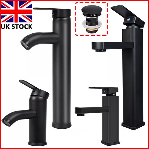 Black cloakroom basin - cloakroom, mixer