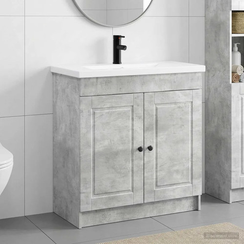 Bathroom vanity unit concrete - bathroom,