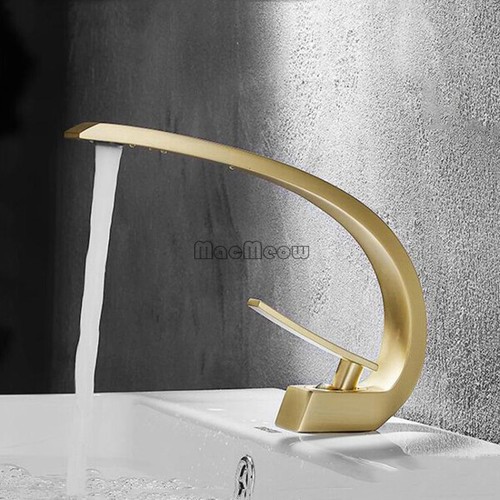 Curve slim gold bathroom - curve,