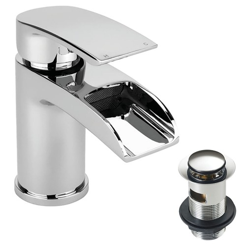 Waterfall bathroom basin sink - waterfall,