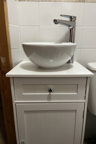 Basin 31cm vanity unit tap - basin,